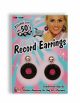 50's Record Earrings
